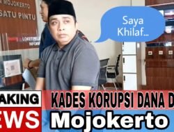 Eks Kades Tersangka Korupsi Dana Desa, Kades : Saya Khilaf..