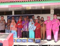 28 Tahun Pengabdian, Akpol 1995 Batalyon Patria Tama Bagikan Tali Asih Kepada Masyarakat Kampung Nelayan
