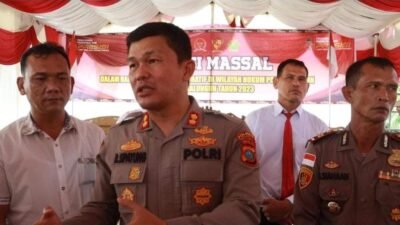 Optimalkan Restoratif Justice dalam penyelesaian Perkara, Kapolres Simalungun kembali selesaikan 61 kasus