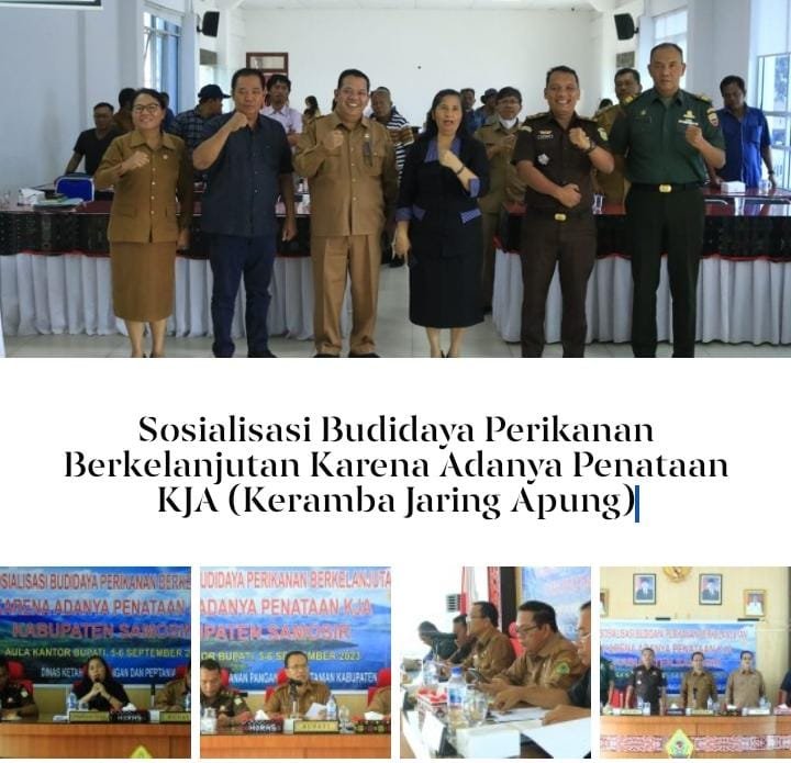 Dinas Ketapang Dan Pertanian Kab. Samosir Sosialisasi Budidaya Perikanan Berkelanjutan