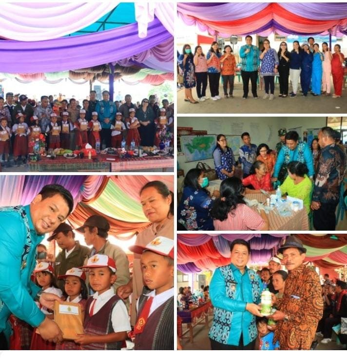 Pemerintah Samosir Ngantor dan Memberi Pelayanan masyarakat di Desa Janji Matogu Kecamatan Onan Runggu 