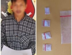 Sembunyikan Sabu Dilipatan Celana, Pemuda Asal Bandar Huluan Diamankan Personil Polsek Pardagangan