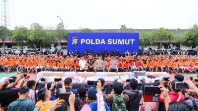 Patut Diapresiasi, Polda Sumut Tangkap 1.596 Pengguna dan Jaringan Narkoba