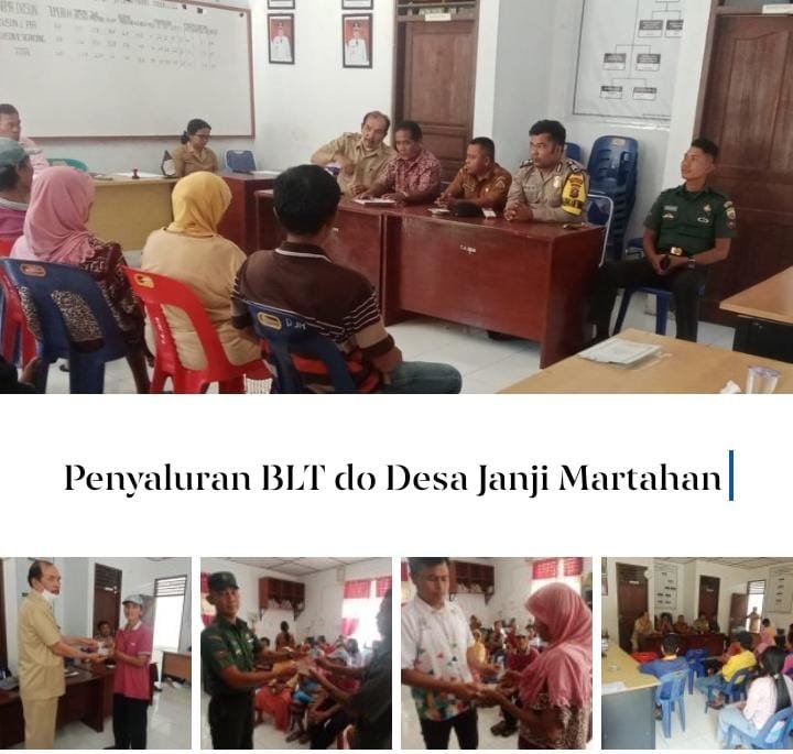 Pemerintah Desa Janji Martahan Salurkan BLT-DD Tahap III TA.2023 Kepada 37 KPM