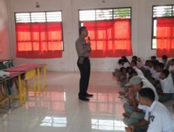 Polsek Silaen Jajaran Polres Toba Laksanakan Police Go To School Di SMK N 1 Sigumpar