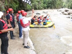 National Open Rafting Competition Piala Bupati Taput Tahun 2023 Di Sungai Situmandi