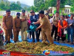 Bupati Samosir Bersama Rombongannya Disambut Hangat Masyarakat Desa Turpuk Sagala-Desa Turpuk Malau – Desa Sosor Dolok 