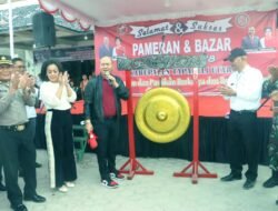 Peringati Hari Jadi Ke-78 Kabupaten Tapanuli Utara, Bupati Taput Buka Pameran Dan Bazar
