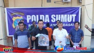 Dalam Waktu 8 Jam, Polres Sergai Berhasil Bekuk Tersangka Pembunuh Paman Kandung