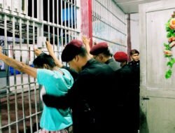 Lapas Siborongborong Laksanakan Rajian Warga Binaan Deteksi Dini Gangguan Kamtib