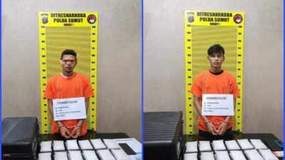 Dua Pelaku Penyeludup Narkoba Diamankan Poldasu Di Bandara Kualanamu