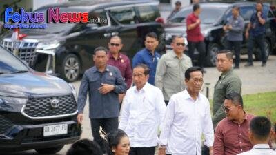 Presiden Jokowi Meresmikan Jalan Inpres di Gunungkidul