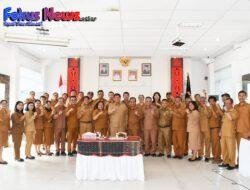 Pemkab Samosir Gelar Apel Perdana Tahun Baru 2024