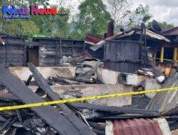 1 Unit Rumah Dan 1 Sepeda Motor Ludes Terbakar di Duga Penyebabnya Arus Pendek Listrik