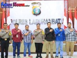 Pastikan Pemilu yang Lancar: Kapolres Labuhanbatu Koordinasi dengan PLN UP3 Rantauprapat