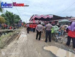Polsek Panai Tengah Polres Labuhanbatu Amankan Kampanye Dialogis dan Tatap Muka Caleg Pemilu 2024