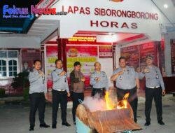 Divisi Pemasyarakatan Kanwil Kumham Sumut Sidak Lapas Siborongborong