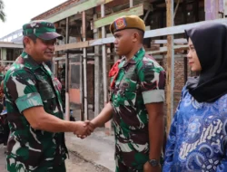 Pangdam I/BB Dampingi Kasad Tinjau Progres Pembangunan Rumdis Prajurit dan Rehab Kantor Koramil