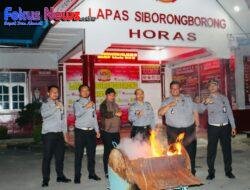 Divisi Pemasyarakatan Kanwil Kumham Sumut Sidak Lapas Siborongborong