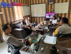 Kapolres Samosir Terima Audensi Rencana Ultra Trail Run TOTK dari Dinas Pariwisata Kabupaten Samosir dan BPODT