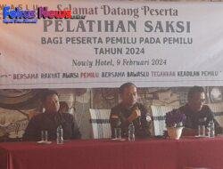 Bawaslu Humbahas Adakan Pelatihan Saksi Bagi Peserta Pemilu 2024