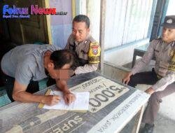 Polsek Palipi Responsif Terhadap Keluhan Masyarakat Terkait Kenakalan Remaja
