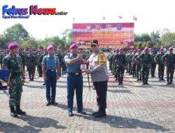 Danyonif 10 Marinir/SBY Terima Kunjungan Kerja Kapolda Kepri