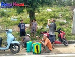 Pemerintah Desa Pagar Dewa Dan Talang Marap Beserta Masyarakat Laksanakan Gotong Royong Pembersihan TPU