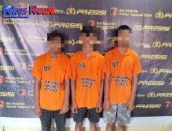 Tiga Pemuda Curi Kotak Infaq Diamankan Polres Taput