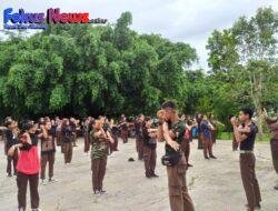 Pembinaan Lanjutan Dan Aplikasi Lapangan, Saka Wira Kartika Kodim 1621/TTS Gelar Latihan Penyeberangan Basah