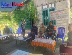 Babinsa Koramil 05/Panite Hadiri Kegiatan Panen Simbolis Jagung Hibrida di Desa Oe’ekam Kec.Noebeba