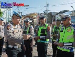 Propam Polda Sumut Melaksanakan Gaktibplin di Polres Samosir