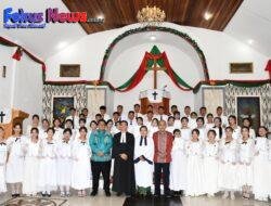 Pimpinan Pemerintah samosir Rayakan Paskah Di Gereja HKBP Pangururan