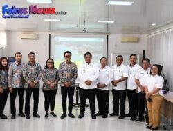 Bupati Samosir Vandiko Timotius Gultom,ST Tanda Tangani Serah Terima Pengelolaan Aset BMN