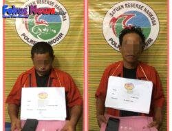Polres Samosir Mengamankan 2 Pelaku Kepemilikan Narkoba Jenis Sabu