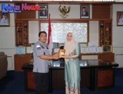 Temui Bupati Indragiri Hulu, Kakanwil  Bahas Pentingnya Kekayaan Intelektual Bagi Kemajuan Daerah