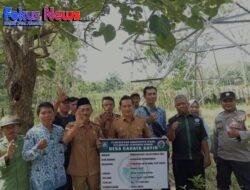 Warga Pemdes Cahaya Batin Lakukan Titik Nol  Jalan Usaha Tani