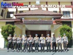 Bid Propam Polda Sumut Laksanakan Gaktibplin di Polres Samosir