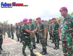 Pererat Tali Silaturahmi, “Prajurit Petarung Baret Ungu Kepri” Laksanakan Halal Bihalal
