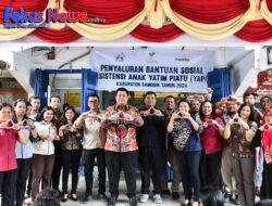 Bupati Samosir Salurkan Bantuan Kepada Anak Yatim Piatu