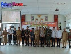 Polres Samosir Rapat Koordinasi Lintas Sektoral, Kesiapan Operasi Ketupat Toba 