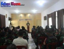 Untuk Keselamatan Prajurit Yang Bertugas, Dandim 1621 Mewajibkan Anggotanya Untuk Melakukan Hal Ini