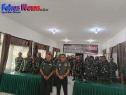 Kasrem 161/WS Kol Cpl Simon P. Kamlasi Beri Pengarahan Kepada Anggota Kodim 1621/TTS, Ini Tujuannya 