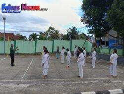 Taekwondoin Dojang Kodim 1621/TTS Latihan Rutin, Siapkan Atlet Untuk Dandim Cup