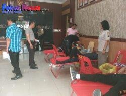 Polres Taput Gelar Berbagai Bakti Sosial Menyambut HUT Bhayangkara ke-78