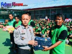 Lapas Siborongborong Bagikan Baju Seragam dan Perlengkapan Mandi Bagi WBP