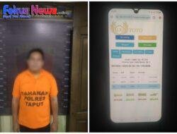 Main Judi Online, Polres Taput Amankan Satu Orang Pelaku Judi Togel Online
