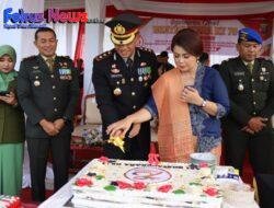 Peringatan HUT Bhayangkara ke-78, Polres Taput Gelar Upacara di Lapangan Serbaguna Tarutung