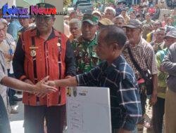 Tembus Malam, Personil Kodim 1621/TTS Kawal Proses Pembayaran Ganti Rugi Lahan Bendungan Temef Yang Sempat Ricuh