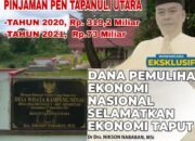 Masyarakat Menunggu Pengusutan Dugaan Korupsi Pinjaman PEN Tapanuli Utara